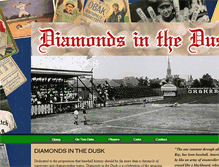 Tablet Screenshot of diamondsinthedusk.com